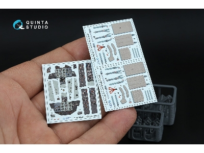 Aero L-39 Za - 3d-printed & Coloured Interior With 3d-printed Resin Parts (For Trumpeter Kits) - image 3