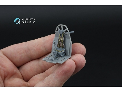 Fairey Barracuda Pilot's Cockpit - 3d-printed & Coloured Interior On Decal Paper With 3d-printed Resin Parts (For Trumpeter Kits