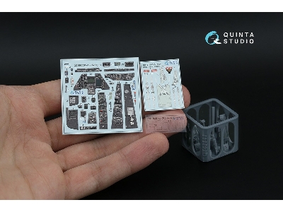 Kamov Ka-50 (Black Panels) - 3d-printed & Coloured Interior With 3d-printed Resin Parts (For Italeri Kits) - image 2