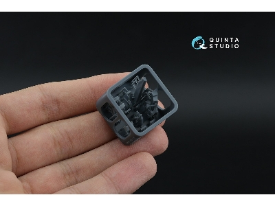 Kamov Ka-50 (Black Panels) - 3d-printed & Coloured Interior With 3d-printed Resin Parts (For Italeri Kits) - image 7