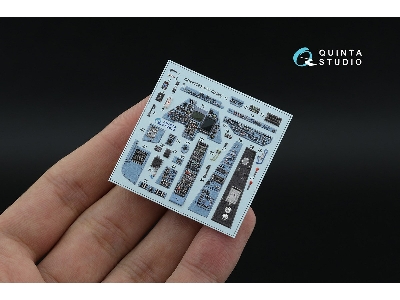 Kamov Ka-50 (Blue-grey Panels) - 3d-printed & Coloured Interior With 3d-printed Resin Parts (For Italeri Kits) - image 4