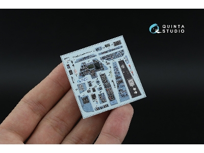 Kamov Ka-50 (Blue-grey Panels) - 3d-printed & Coloured Interior With 3d-printed Resin Parts (For Italeri Kits) - image 5