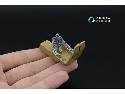 Kamov Ka-50 (Blue-grey Panels) - 3d-printed & Coloured Interior With 3d-printed Resin Parts (For Italeri Kits) - image 9