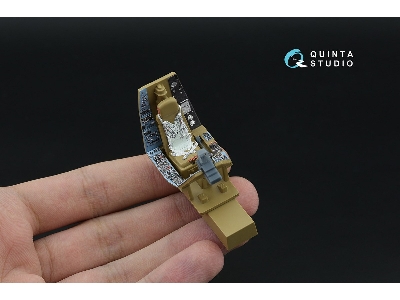 Kamov Ka-50 (Blue-grey Panels) - 3d-printed & Coloured Interior With 3d-printed Resin Parts (For Italeri Kits) - image 11