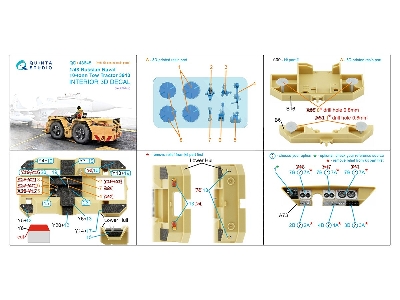 Russian Naval Tow Tractor 3913 - 3d-printed & Coloured Interior With 3d-printed Resin Parts (For Rfm Kits) - image 11