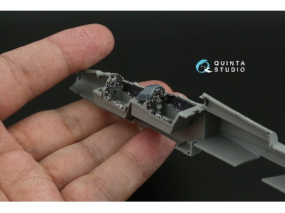 Dassault Mirage 2000 N - 3d-printed & Coloured Interior With 3d-printed Resin Part (For Dream Model Kits) - image 7