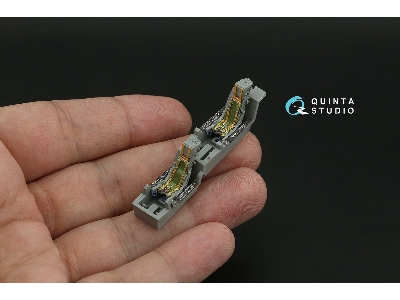 Dassault Mirage 2000 N - 3d-printed & Coloured Interior With 3d-printed Resin Part (For Dream Model Kits) - image 8