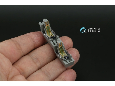 Dassault Mirage 2000 N - 3d-printed & Coloured Interior With 3d-printed Resin Part (For Dream Model Kits) - image 9