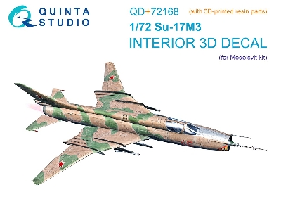 Sukhoi Su-17m3 - Interior 3d Decal With 3d-printed Parts (For Modelsvit Kits) - image 2