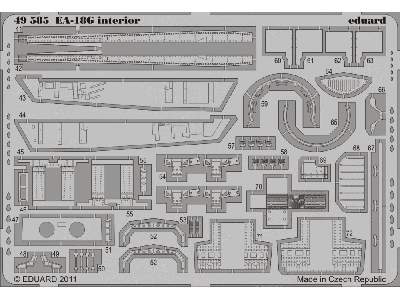 EA-18G interior S. A. 1/48 - Hasegawa - image 3