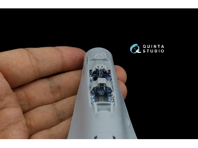 Sukhoi Su-30 Mkk - 3d-printed & Coloured Interior On Decal Paper With 3d-printed Resin Part (For Trumepter Kits) - image 6