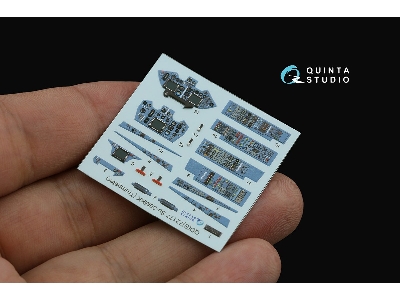 Sukhoi Su-30 Mkk - 3d-printed & Coloured Interior On Decal Paper With 3d-printed Resin Part (For Trumepter Kits) - image 9