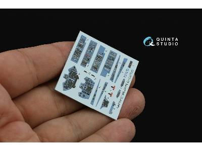 Sukhoi Su-30 Mkk - 3d-printed & Coloured Interior On Decal Paper With 3d-printed Resin Part (For Trumepter Kits) - image 10