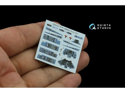 Sukhoi Su-30 Mkk - 3d-printed & Coloured Interior On Decal Paper With 3d-printed Resin Part (For Trumepter Kits) - image 11