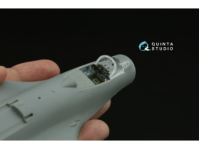 Sukhoi Su-33 - 3d-printed & Coloured Interior On Decal Paper With 3d-printed Resin Part (For Trumepter Kits) - image 3