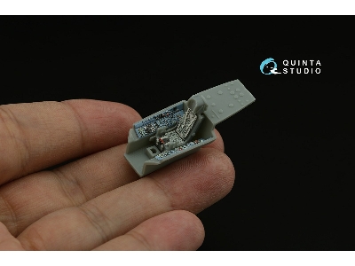 Sukhoi Su-33 - 3d-printed & Coloured Interior On Decal Paper With 3d-printed Resin Part (For Trumepter Kits) - image 5