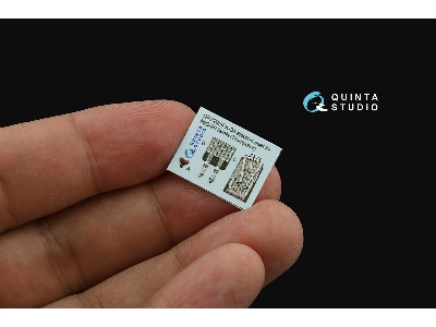 Sukhoi Su-33 - 3d-printed & Coloured Interior On Decal Paper With 3d-printed Resin Part (For Trumepter Kits) - image 7