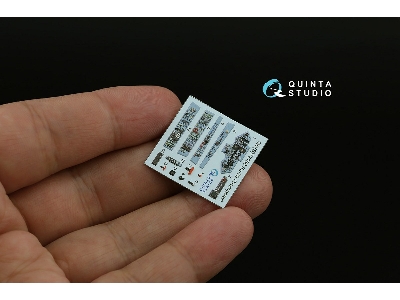 Sukhoi Su-33 - 3d-printed & Coloured Interior On Decal Paper With 3d-printed Resin Part (For Trumepter Kits) - image 9