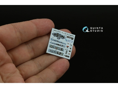 Sukhoi Su-33 - 3d-printed & Coloured Interior On Decal Paper With 3d-printed Resin Part (For Trumepter Kits) - image 10