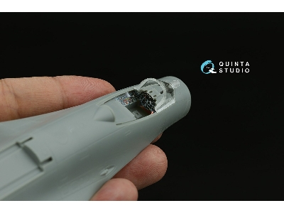 Sukhoi Su-27 - 3d-printed & Coloured Interior On Decal Paper With 3d-printed Resin Part (For Trumepter Kits) - image 3