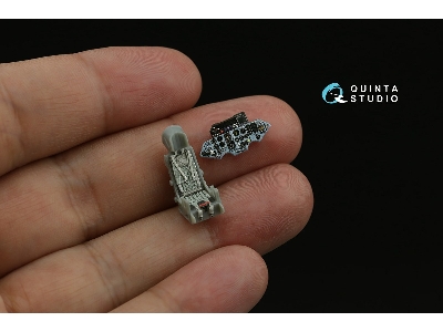 Sukhoi Su-27 - 3d-printed & Coloured Interior On Decal Paper With 3d-printed Resin Part (For Trumepter Kits) - image 4