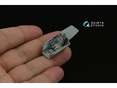 Sukhoi Su-27 - 3d-printed & Coloured Interior On Decal Paper With 3d-printed Resin Part (For Trumepter Kits) - image 5