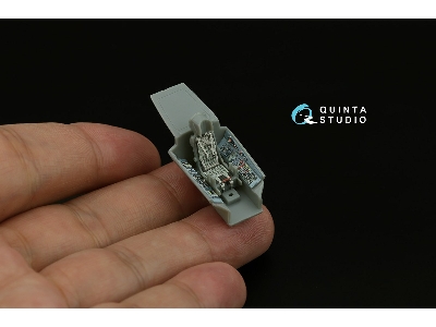 Sukhoi Su-27 - 3d-printed & Coloured Interior On Decal Paper With 3d-printed Resin Part (For Trumepter Kits) - image 6