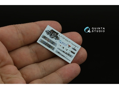 Sukhoi Su-27 - 3d-printed & Coloured Interior On Decal Paper With 3d-printed Resin Part (For Trumepter Kits) - image 11