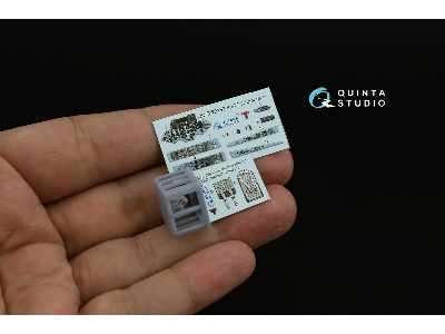 Sukhoi Su-27 - 3d-printed & Coloured Interior On Decal Paper With 3d-printed Resin Part (For Trumepter Kits) - image 12