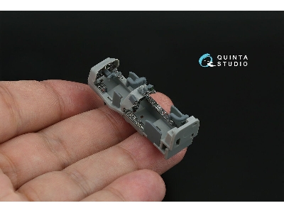 Bell Ah-1 W - 3d-printed & Coloured Interior On Decal Paper (For Dream Model Kits) - image 1