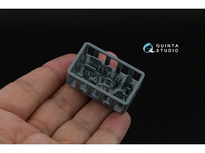 Bell Ah-1 W - 3d-printed & Coloured Interior On Decal Paper (For Dream Model Kits) - image 10