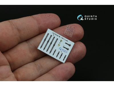 Bell Ah-1 W - 3d-printed & Coloured Interior On Decal Paper (For Dream Model Kits) - image 11