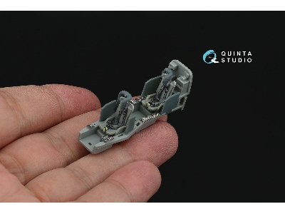 Bell Ah-1 W - 3d-printed & Coloured Interior On Decal Paper (For Dream Model Kits) - image 13