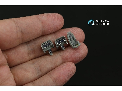 Bell Ah-1 Z - 3d-printed & Coloured Interior On Decal Paper (For Dream Model Kits) - image 8