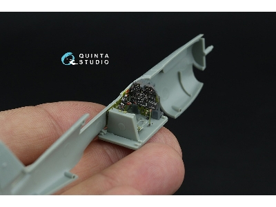 Curtiss P-40 M Warhawk - 3d-printed & Coloured Interior On Decal Paper With 3d-printed Resin Parts (For Academy Kits) - image 5