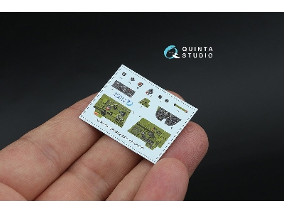 Curtiss P-40 M Warhawk - 3d-printed & Coloured Interior On Decal Paper With 3d-printed Resin Parts (For Academy Kits) - image 8