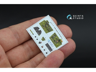 Curtiss P-40 M Warhawk - 3d-printed & Coloured Interior On Decal Paper With 3d-printed Resin Parts (For Academy Kits) - image 9