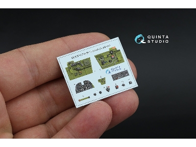 Curtiss P-40 M Warhawk - 3d-printed & Coloured Interior On Decal Paper With 3d-printed Resin Parts (For Academy Kits) - image 10