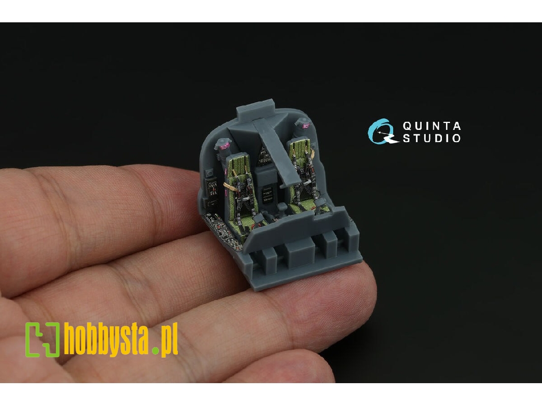 Kamov Ka-52 - 3d-printed & Coloured Interior On Decal Paper With 3d-printed Resin Parts (For Dream Model Kits) - image 1