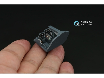 Kamov Ka-52 - 3d-printed & Coloured Interior On Decal Paper With 3d-printed Resin Parts (For Dream Model Kits) - image 5