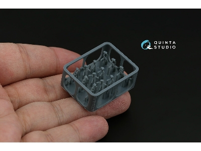 Kamov Ka-52 - 3d-printed & Coloured Interior On Decal Paper With 3d-printed Resin Parts (For Dream Model Kits) - image 14