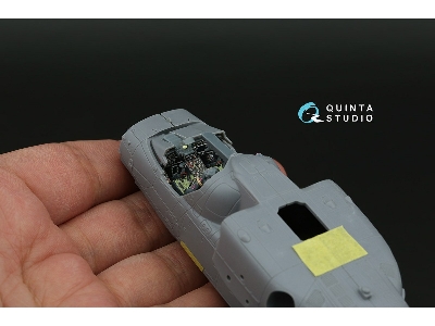 Kamov Ka-52 - 3d-printed & Coloured Interior On Decal Paper With 3d-printed Resin Parts (For Dream Model Kits) - image 16