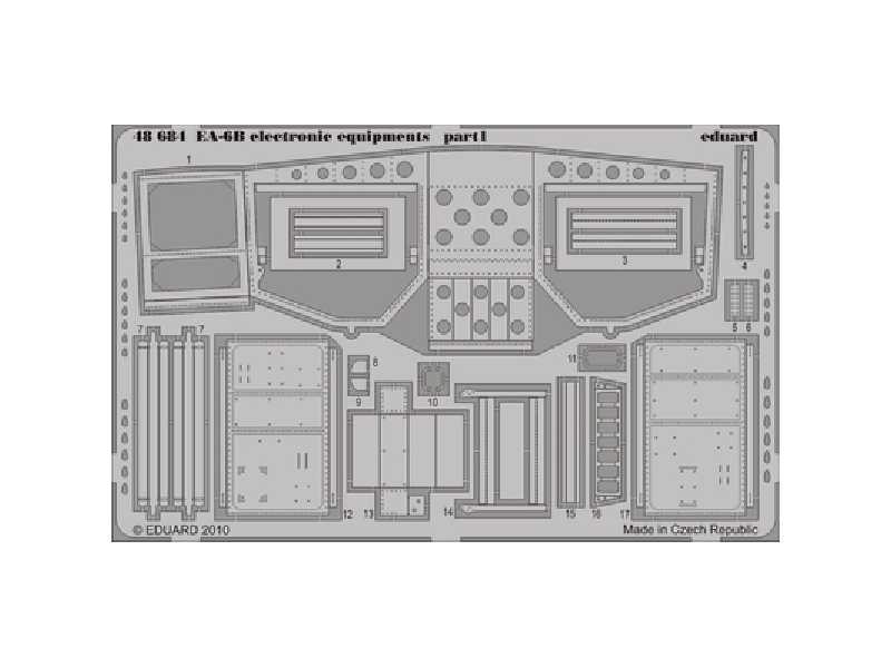 EA-6B electronic equipments 1/48 - Kinetic - image 1