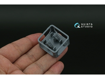 Mig-21 Bis Early - 3d-printed & Coloured Interior With 3d-printed Resin Parts (For Eduard Kits) - image 5