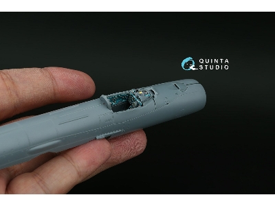 Mig-21 Bis Early - 3d-printed & Coloured Interior With 3d-printed Resin Parts (For Eduard Kits) - image 6