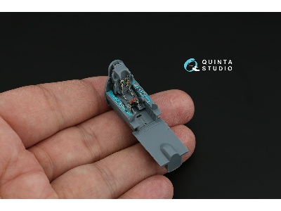 Mig-21 Bis Early - 3d-printed & Coloured Interior With 3d-printed Resin Parts (For Eduard Kits) - image 9