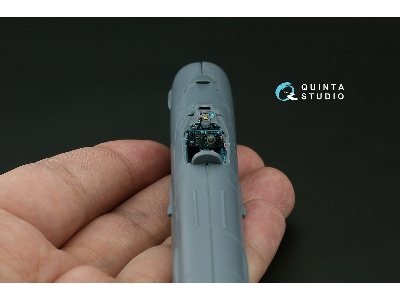 Mig-21 Bis Late - 3d-printed & Coloured Interior With 3d-printed Resin Parts (For Eduard Kits) - image 7