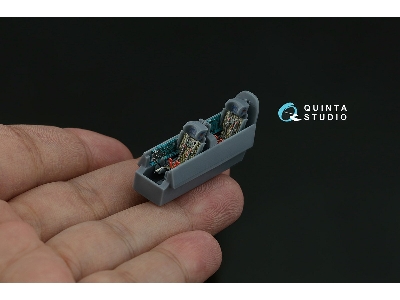 Mig-21 Um - 3d-printed & Coloured Interior With 3d-printed Resin Parts (For Kovozavody Prostejov Kits) - image 9