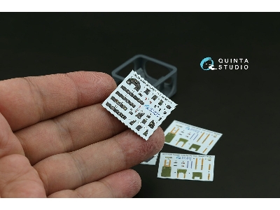 Dassault Mirage 2000 D - 3d-printed & Coloured Interior With 3d-printed Resin Parts (For Dream Model Kits) - image 3