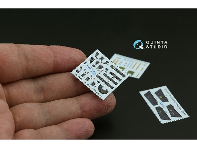 Dassault Mirage 2000 D - 3d-printed & Coloured Interior With 3d-printed Resin Parts (For Dream Model Kits) - image 4